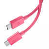 Spigen EB6010CC Essential USB-C na USB-C kabel 60W 100 cm, roza