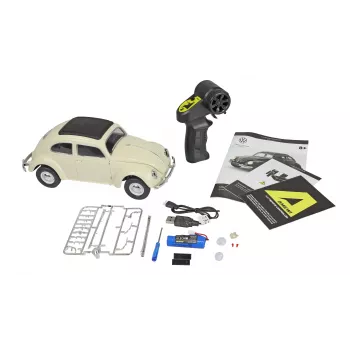 Amewi VW Typ 1 1950 Beetle RC avtomobil, 1:16, RTR, bež