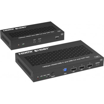 Vivolink VLHUB121-EXT 4K podaljševalnik HDMI in USB-C