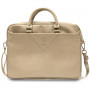 Guess GUCB15ZPGSTEGD 16 inch torba za prenosnik, Triangle 4G, svetlo zlata