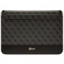 Guess GUCS14PS4SGK zaščitni ovitek za prenosnik 14 inch, 4G Stripe Metal Logo, črn