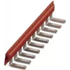 Phoenix Contact 2715953 vtični mostiček EB 80-DIK RD, 80-pin, 6,2 mm, rdeč, vrstna sponka