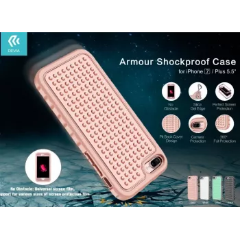 Devia Apple iPhone 7 Plus Armor Shockproof ovitek zelen