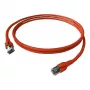 EASYLAN FlexBoot patch kabel Cat.6A S/FTP rdeč 2m
