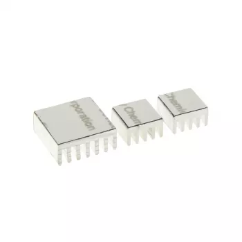 KING MOD SERVICE Raspberry Pi hladilno telo komplet - srebrn