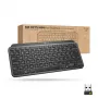 Logitech MX Keys Mini for Business brezžična tipkovnica, Graphite, švicarska (CH) postavitev