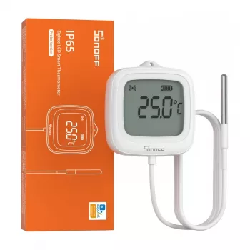 Sonoff SNZB-02LD Zigbee 3.0 LCD temperaturni senzor z zunanjo sondo