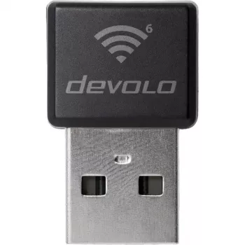Brezžični USB-adapter Devolo WiFi 6 Stick nano 7270 (črn)